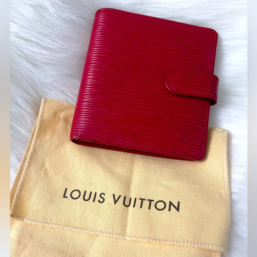 Louis Vuitton Red Epi Leather